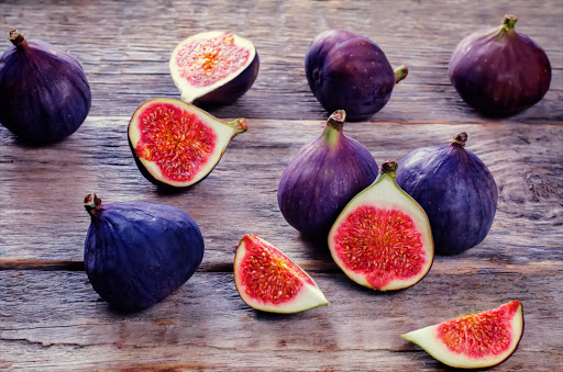 Figs contain useful amounts of minerals including calcium, manganese and potassium.