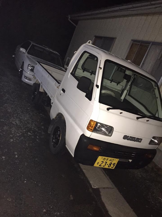 CARRY 4WDの純ベタ・DIY・ホイール交換・車高調整に関するカスタム事例の投稿画像2枚目