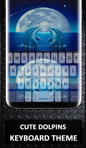 Cute Dolphin Keyboard Theme