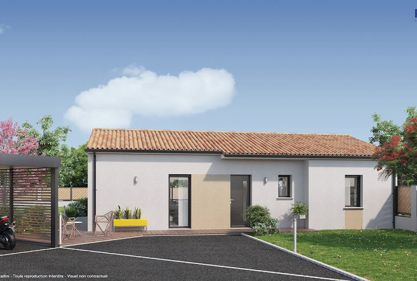  Vente Terrain + Maison - Terrain : 380m² - Maison : 82m² à Seyresse (40180) 