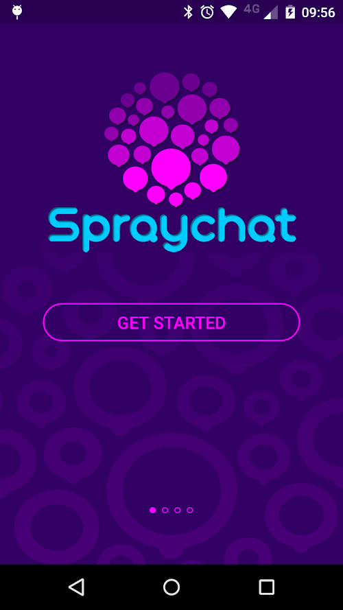 Android application Spraychat screenshort