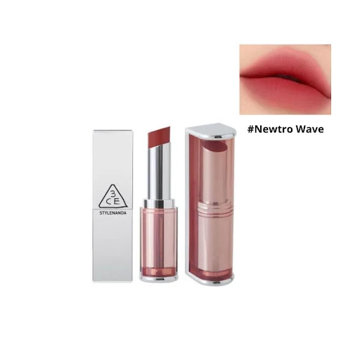 Son thỏi 3CE Mịn lì, mờ ảo, nhẹ tênh 3CE Blur Matte Lipstick Newtro Wave - 4g