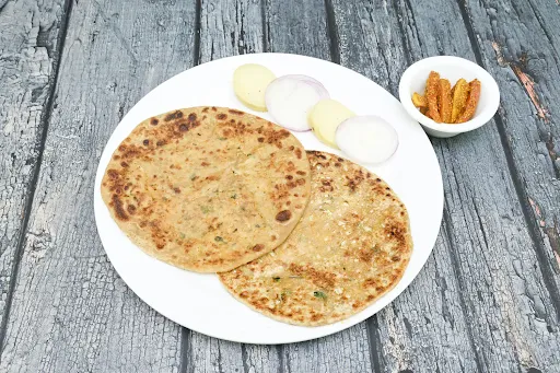 2 Aloo Pyaz Paratha