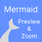 Imagem do logotipo de Mermaid preview & zoom