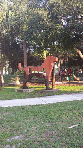 Dog Statue