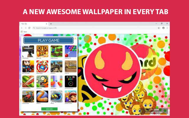 Agar.io Wallpapers and New Tab Preview image 3