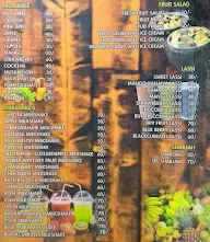 Sri Sai Juice Bar menu 2