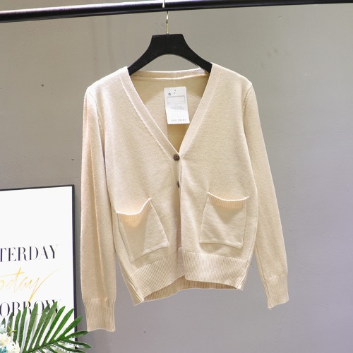 Title 4, Jaqueta de moda de cardigã solta de estilo coreano