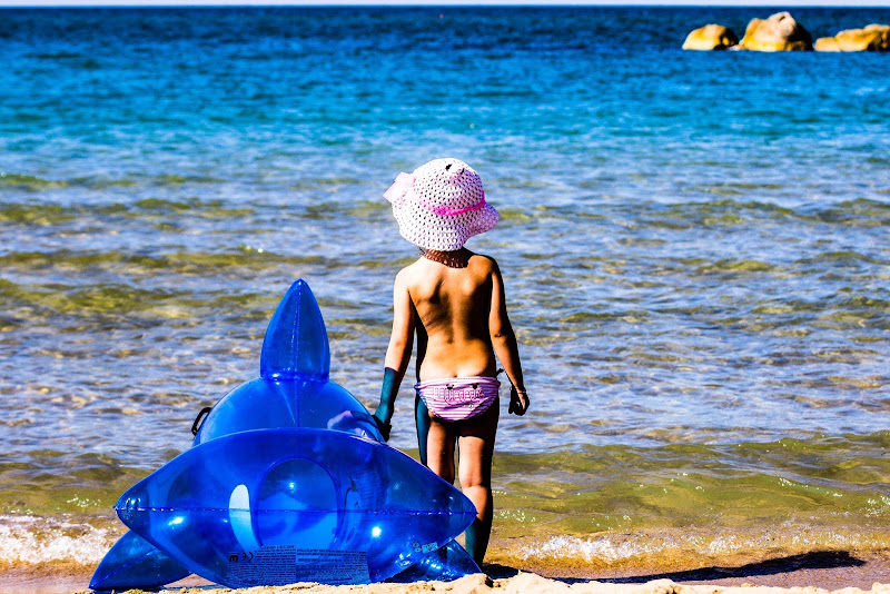 Delfino blu con Giulia di carlosanghez