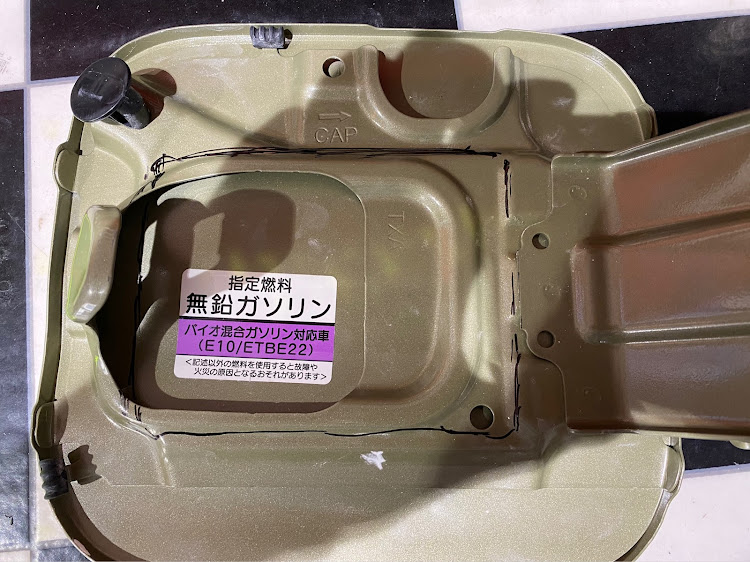 N-VANのDIY・フューエルリッドに関するカスタム事例の投稿画像1枚目