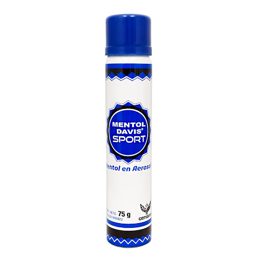 Mentol Davis Sport Aerosol 75G  
