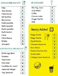 Kalevaa menu 2