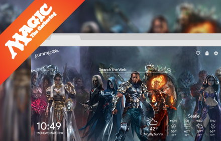 Magic The Gathering New Tab Preview image 0