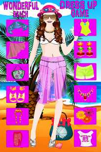 Free Wonderful Beach Dress Up Game APK
