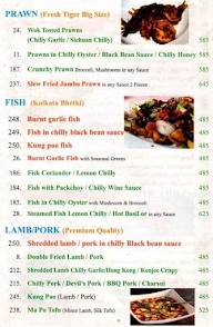 Don Giovanni's menu 7