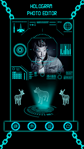 Hologram Photo Editor