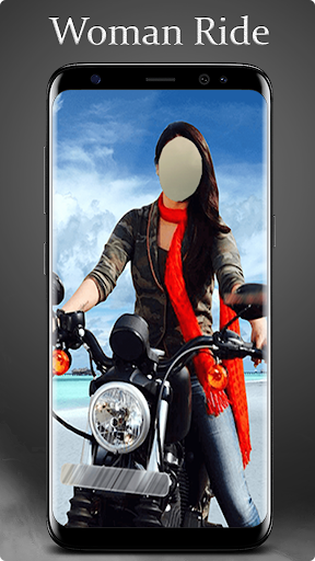 Woman Ride Photo Suit Editor