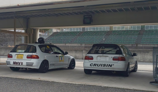シビック Eg6のセントラルサーキット 練習会 走り屋女子 車好き女子 サーキット デビューに関するカスタム メンテナンスの投稿画像 車のカスタム情報はcartune