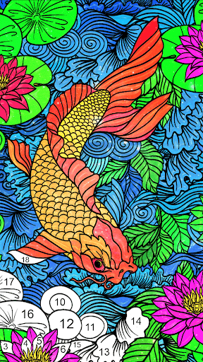 Paint By Number - Coloring Games