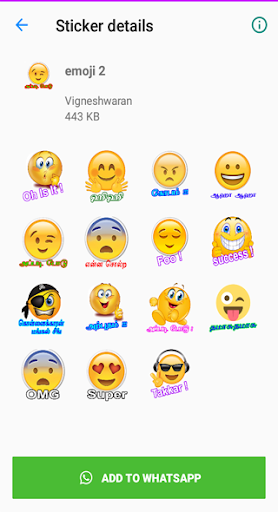 Nayanthara Stickers App  Tamil Whats Up Stickers