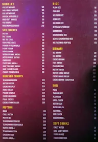 Sathya Restaurant & Bar menu 1