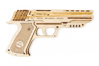 3DПазл Пистолет Вольф01 62 детали Ugears за 1 690 руб.