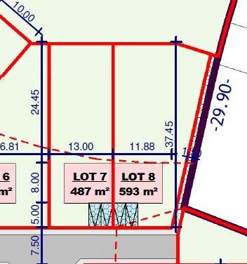 Vente terrain  593 m² à Presles-en-Brie (77220), 183 000 €