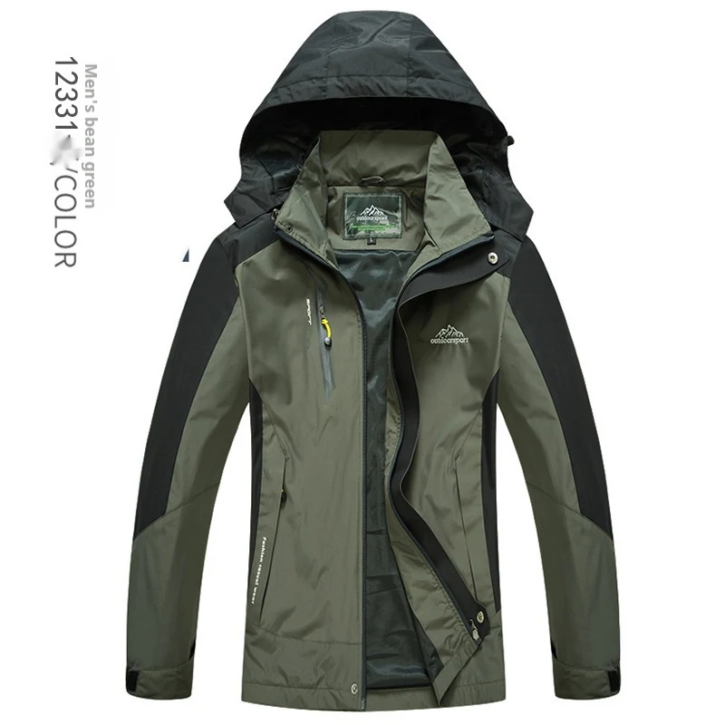 Waterdichte Winddichte Jas Outdoor Vier Seizoenen Bergkleding Bescherming tegen weer en wind, ideaal voor bergwandelingen.