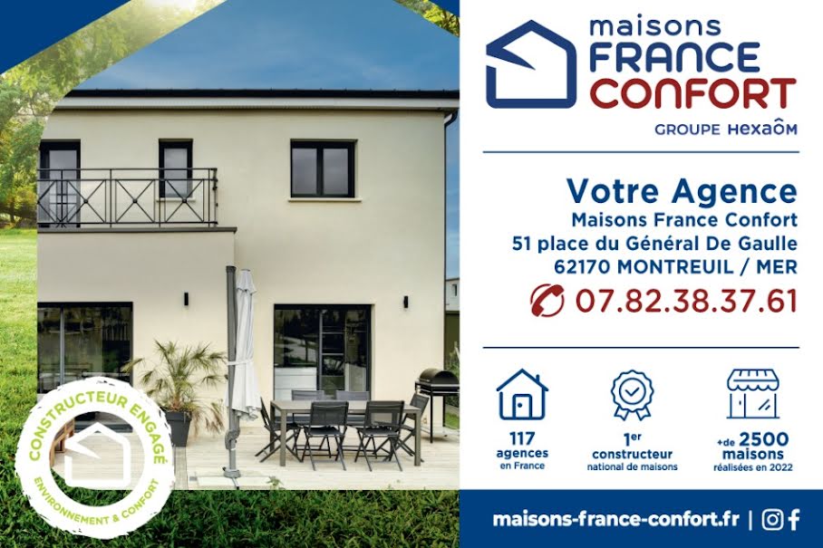 Vente maison neuve 5 pièces 109 m² à Campagne-lès-Hesdin (62870), 205 000 €