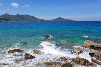 View from Koh Nangyuan to Koh Tao