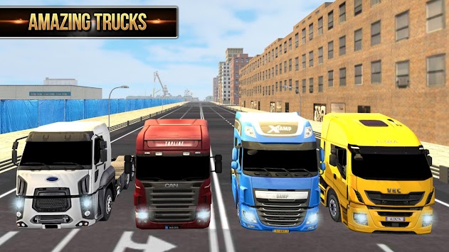 Euro Truck Simulator 2018: Pengemudi truk Dicari APK screenshot thumbnail 5