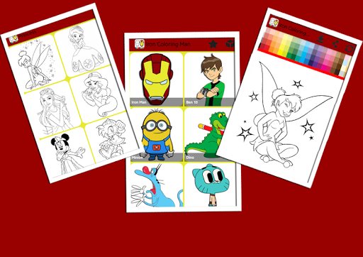 免費下載教育APP|Iron Coloring Book Man app開箱文|APP開箱王