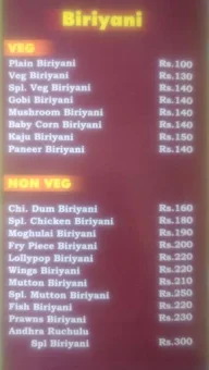 Andhra Ruchulu menu 2