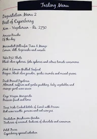 Caperberry Restaurant menu 1