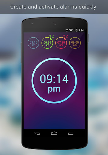 Neon Alarm Clock Free