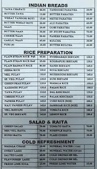 Madras Cafe menu 4