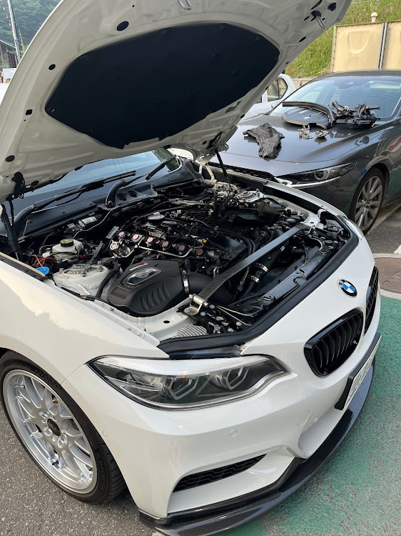 2シリーズ クーペのHKS・スーパーファイヤーレーシング・プラグ交換・Super Fire Racing・M2コンペティションに関するカスタム事例の投稿画像2枚目