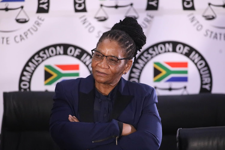 Defence minister Thandi Modise was reportedly prevented from leaving a meeting with disgruntled military veterans on Thursday night, effectively being held hostage. File photo.