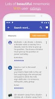 Mnemonic Dictionary - Fastest  Screenshot