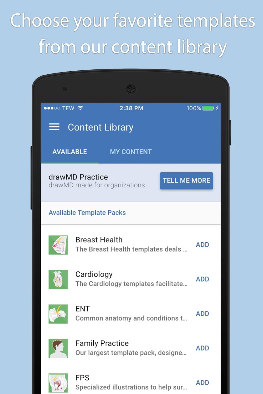drawMD Patient Education Screen 3