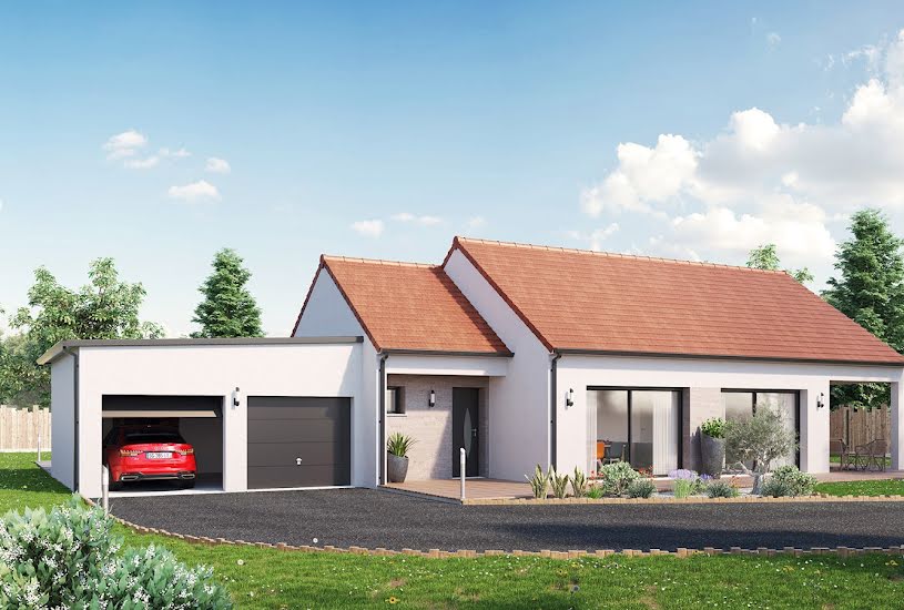  Vente Terrain + Maison - Terrain : 847m² - Maison : 139m² à Tauxigny (37310) 