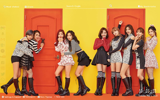 Twice K-pop Wallpaper HD NewTab