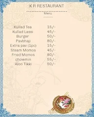 Kr Restaurant menu 1