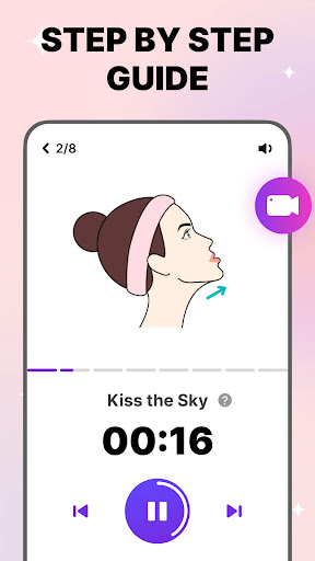 Screenshot Face Yoga Exercises, Skin Care