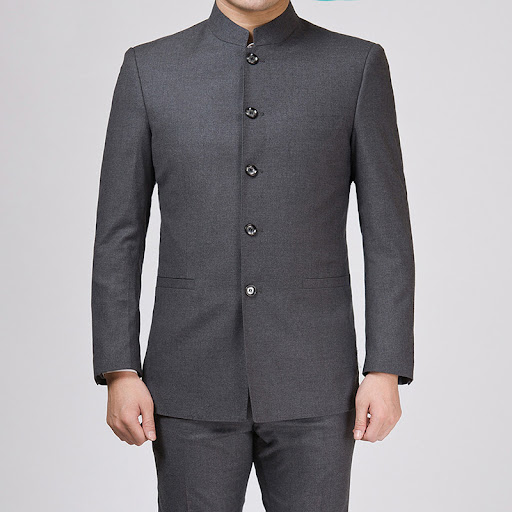 Title 5, Stand-up Collar Mens Suit Sophisticated style ...