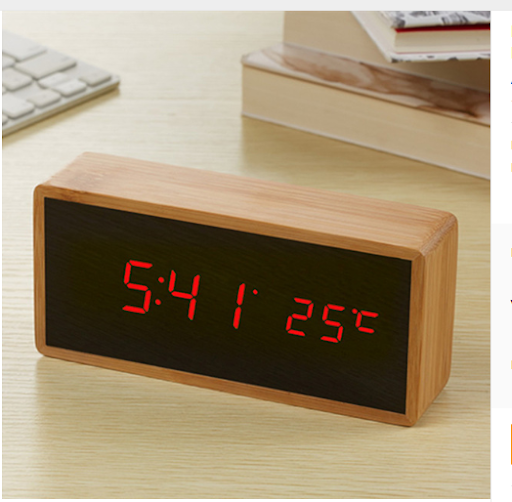 Title 3, Bamboo Alarm Clock