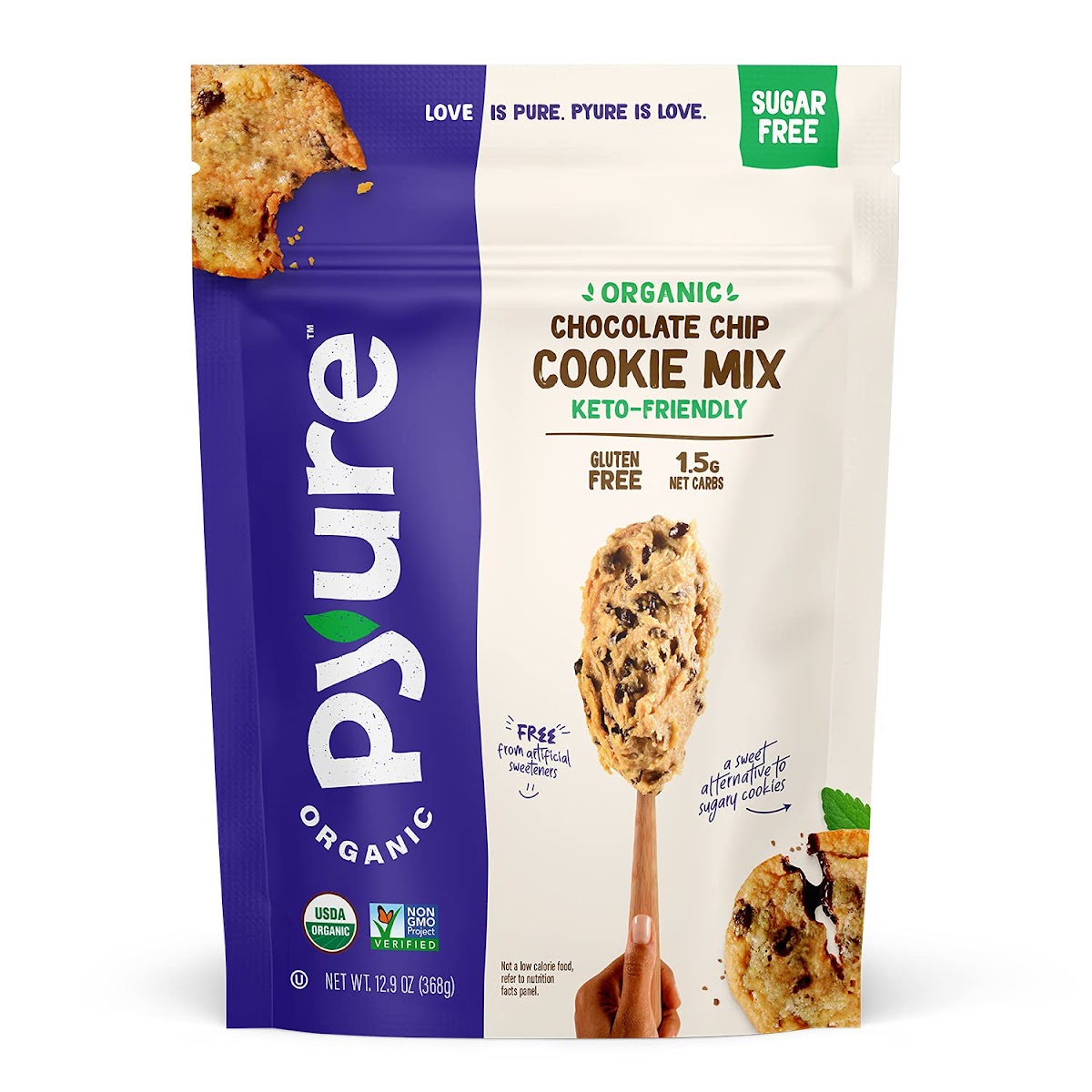 Organic Chocolate Chip Cookie Mix Keto-Friendly