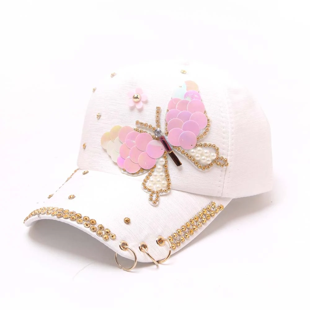 Title 2, Casquette de baseball papillon pour femme, chap...