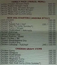 Cauvery Hyderabadi Biryani menu 6