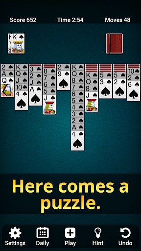 Screenshot Spider Solitaire